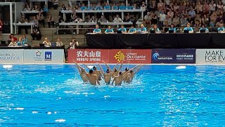 CHINA - ACROBATIC TEAM - WORLD AQUATICS - MONTPELLIER 2023