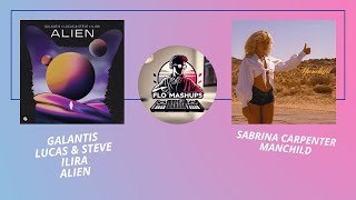 Galantis, Lucas & Steve, Ilira & Sabrina Carpenter - Alien / Manchild (Mashup)