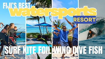 Surfing, foiling, winging and diving Fiji in November