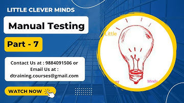 QA Manual Testing Course Part - 7