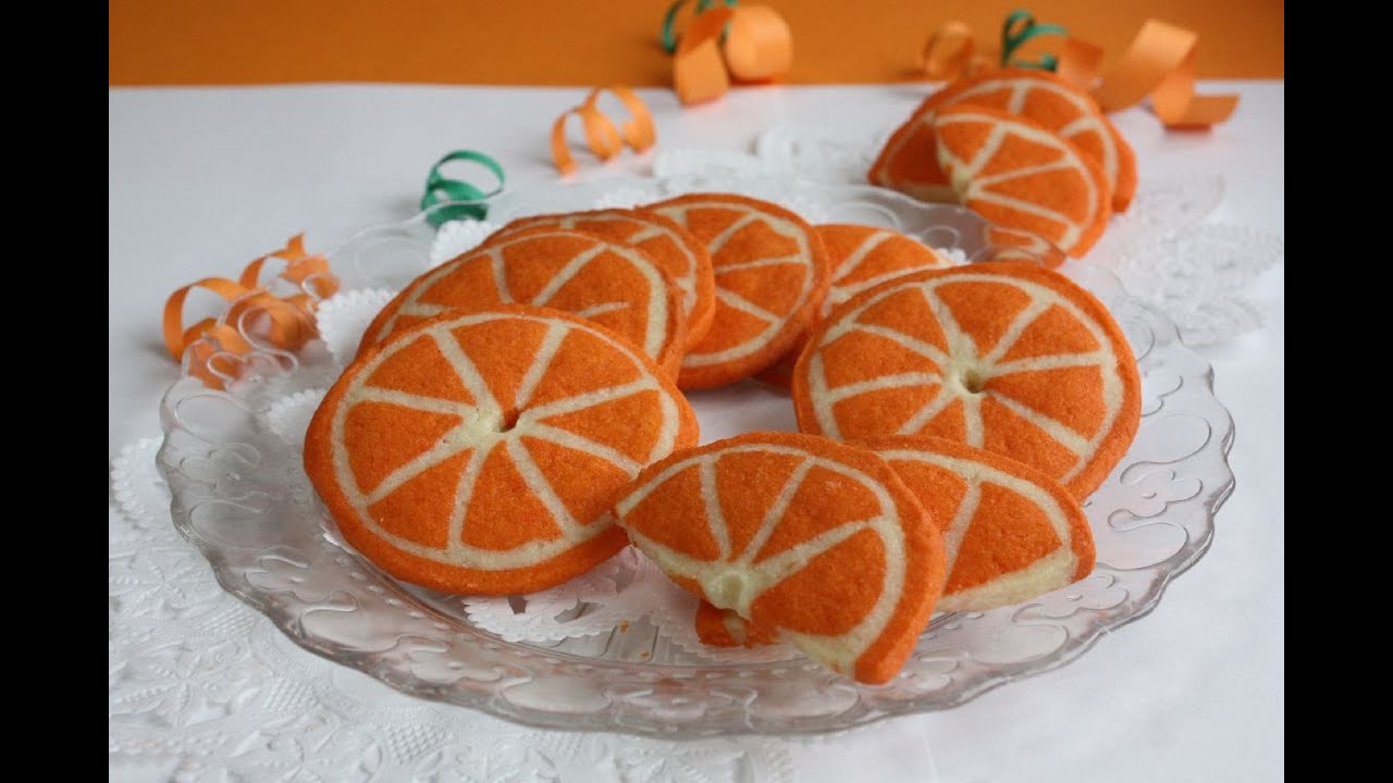 How To Make Orange Cookies Just Like In Orange Cookies なんちゃってオレンジクッキー Youtube