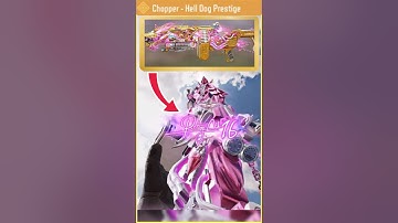 🐾NEW Prestige Legendary Chopper Hell Dog 🐾 Inspection, Kill Effect & Reload #codm #codmobile