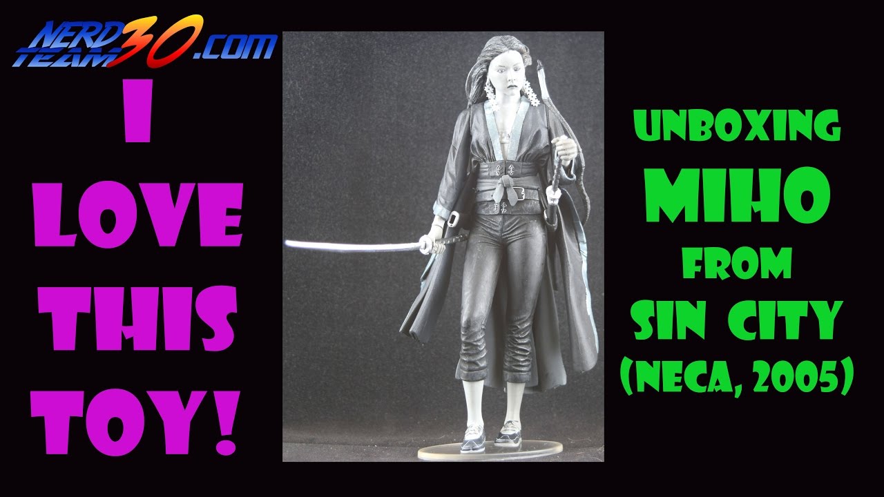 Unboxing Miho From Sin City (NECA, 2005) - I Love This! - YouTube