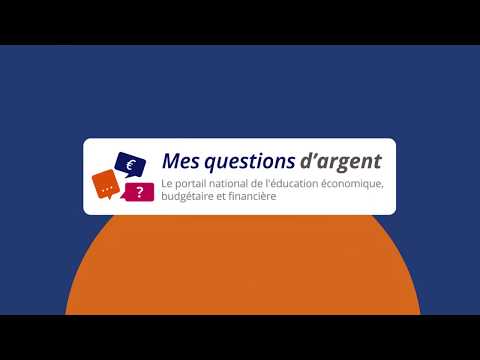 Présentation du portail Mes questions d'argent - 1min 35