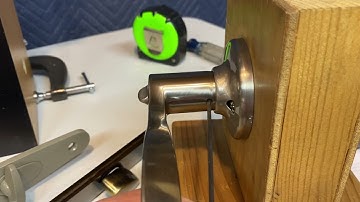 How to Remove a Kwikset Door Handle