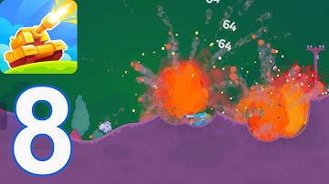 Tank Stars Gameplay Walkthrough part 8 - Tournaments Easy (iOS, Android)
