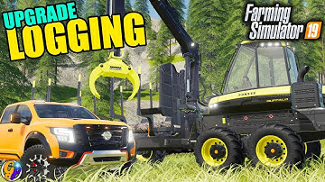 FS19 - LOGGING OPERATION $200,000 FORESTRY BUFFALO LOGGING FARMING SIMULATOR 19