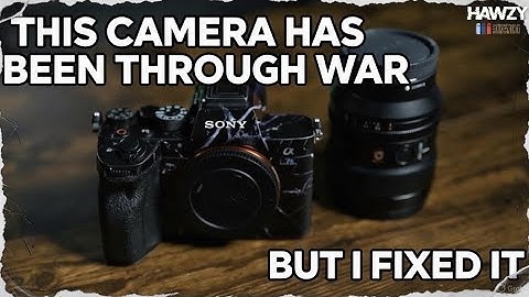 Reviving a Sony A7S III (SlickWraps skin install)