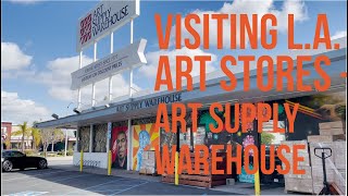 Tour of Los Angeles Art Stores - Art Supply Warehouse