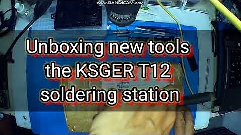 Unboxing KSGER T12 Soldering Station in 2022