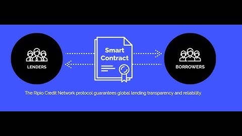 RIPIO CREDIT NETWORK : risk free peer to peer lending