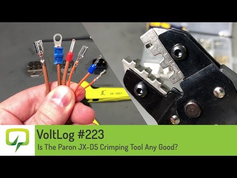 Voltlog #223 - Is The Paron JX-D5 Crimping Tool Any Good?