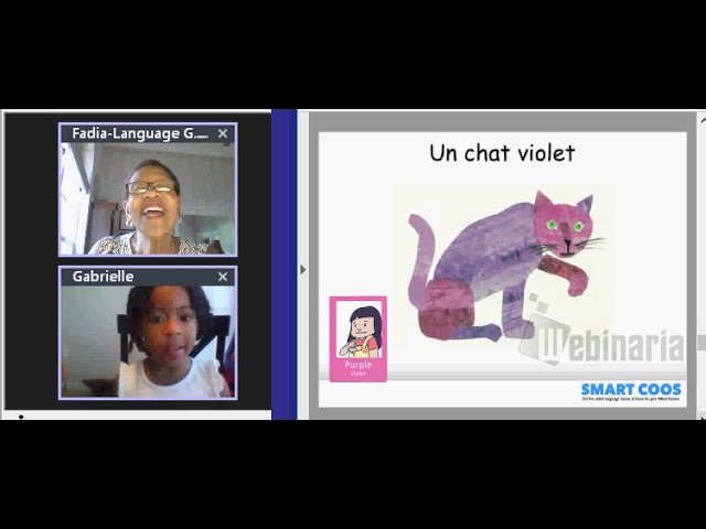 DEMO: BILINGUAL 4-YEAR OLD USING SMART COOS - FRENCH + ENGLISH SESSION