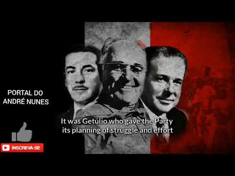 Hino do antigo Partido Trabalhista de Getúlio Vargas e Leonel Brizola