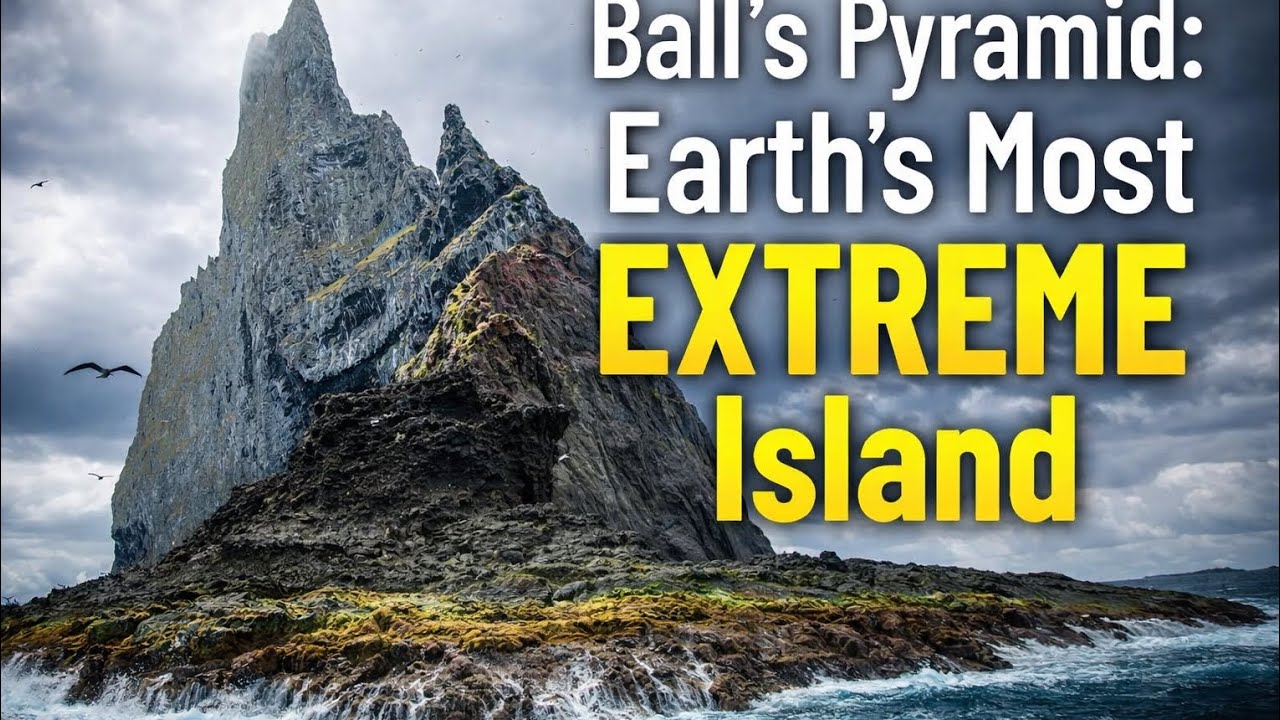 Ball’s Pyramid: The World’s Most Isolated Rock in the Tasman Sea | Nature Documentary