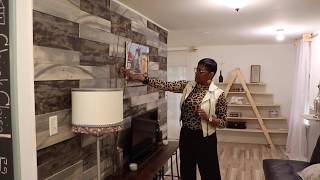 Showcase of the Carpentry Classroom Mini-House at JEVS' Orleans Technical College: Tamika McClay