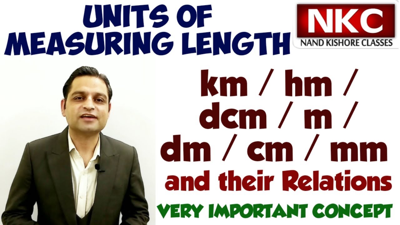 Units Of Measuring Length Km Hm Dcm M Dm Cm Mm And Their Relations Very Important Concept Youtube