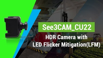 HDR (High Dynamic Range) USB Camera with LFM for Autonomous vehicles | e-con Systems