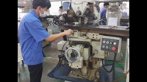 PHAY BÁNH RĂNG TRỤ RĂNG NGHIÊNG RÃNH XOẮN