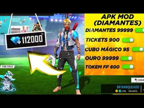 Atualizado *APK🤩 MOD* menu 900mil diamantes infinitos no free