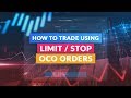 Forex - Placing Orders with the Q-OCO Buttons