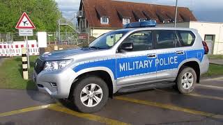 US Army MP Military Police in Germany Toyota Land Cruiser