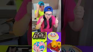 Emoji cake vs spicy random ice cream challenge!🍨 #emoji #funny #shorts by Ethan Funny Family