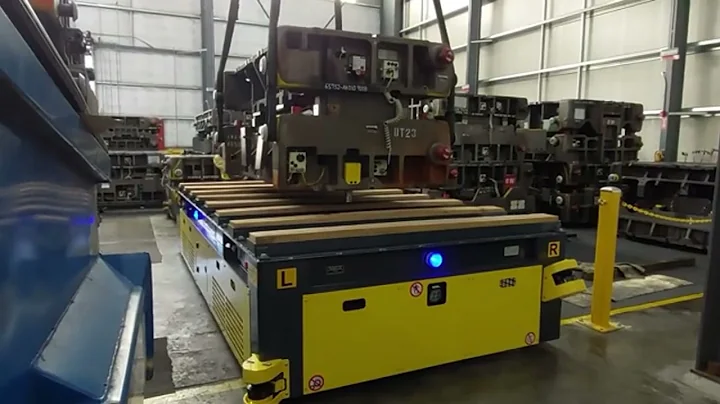 40-ton Mold Transport AGV | Auto Docking ±2mm | Multi-Navigation Support