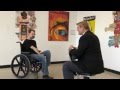 Mike Schuh WJZ CBS Art Show Opens For Parkville Man With Cerebral Palsy