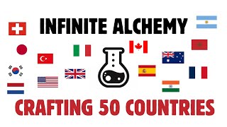 Infinite Alchemy: Crafting 50 Countries (more countries in the first comment) screenshot 5