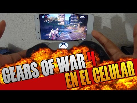 Jugando A Gears Of War 4 En Mi Celular Youtube - mars mission 1 torso roblox