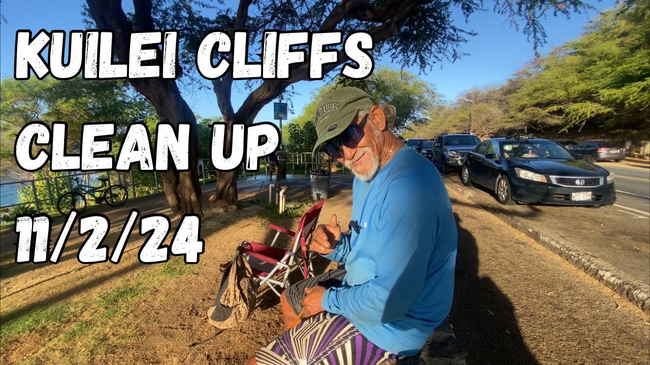 Homeless Uncle Helping Restore Diamond Head Cliffs - YouTube