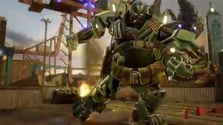 Transformers Forged to Fight Hound in action