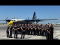 Fat albert arrives at sfb for the orlando air show