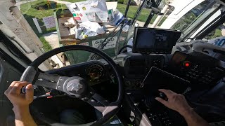 HOW TO DRIVE a Front Loader Garbage Truck