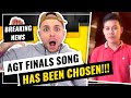 MARCELITO EXPLAINS WHO CHOSE HIS AGT FINALS SONG | I go through your song suggestions for the finals