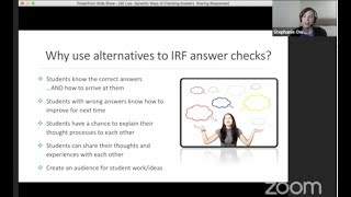 AE Live 2.1: Dynamic Ways to Check Answers & Share Responses