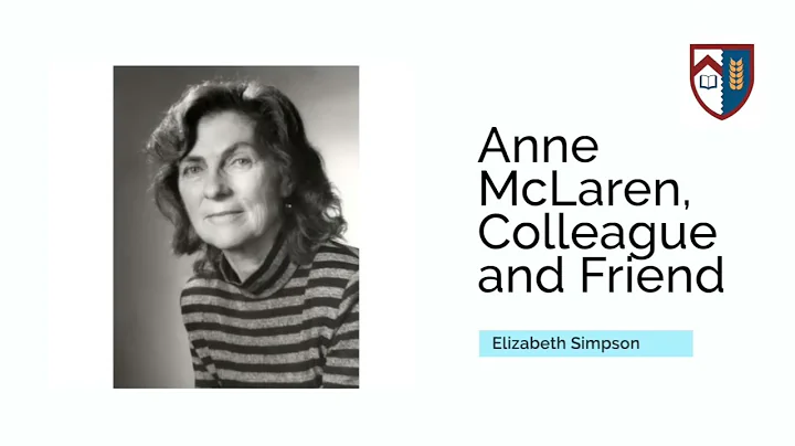 Anne McLaren Lecture 2022