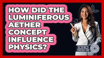 How Did The Luminiferous Aether Concept Influence Physics? - Science Through Time