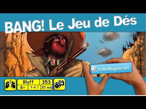 BANG ! - LE JEU DE DES  Lebonjeu : un site de vente de jeux de