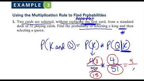 Stats 3.2 Example  3 Multiplication Rule