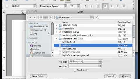 Start APA style paper