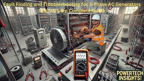 Fault Finding and Troubleshooting for 3-Phase AC Generators Step By Step Complete Guide