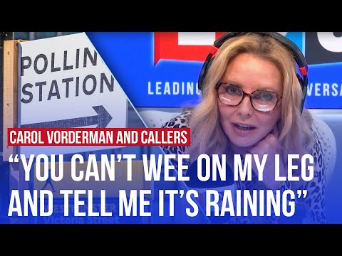 Carol Vorderman illustrates Tories' local election wipeout Countdown-style | LBC