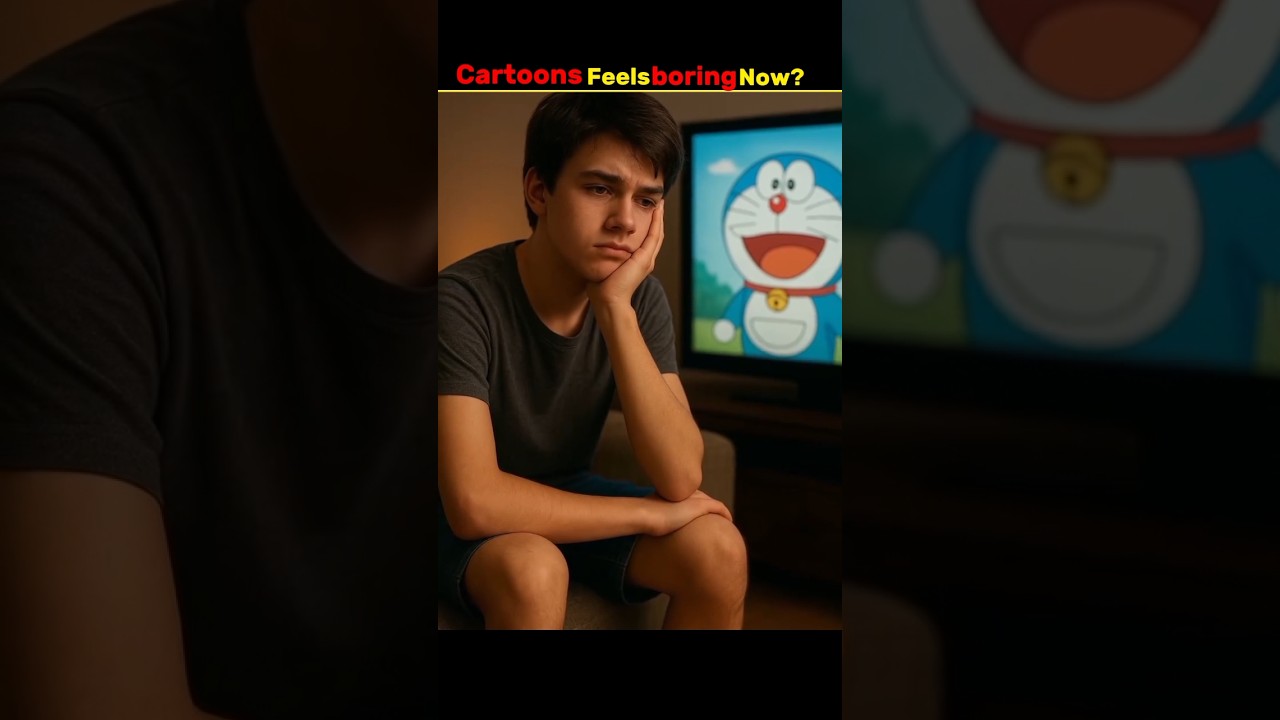why do cartoons feel boring now?