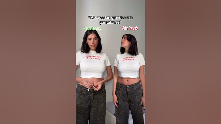 “Me quedan grandes mis pantalones” INTENTA ESTO #FashionHacks #stylinghacks