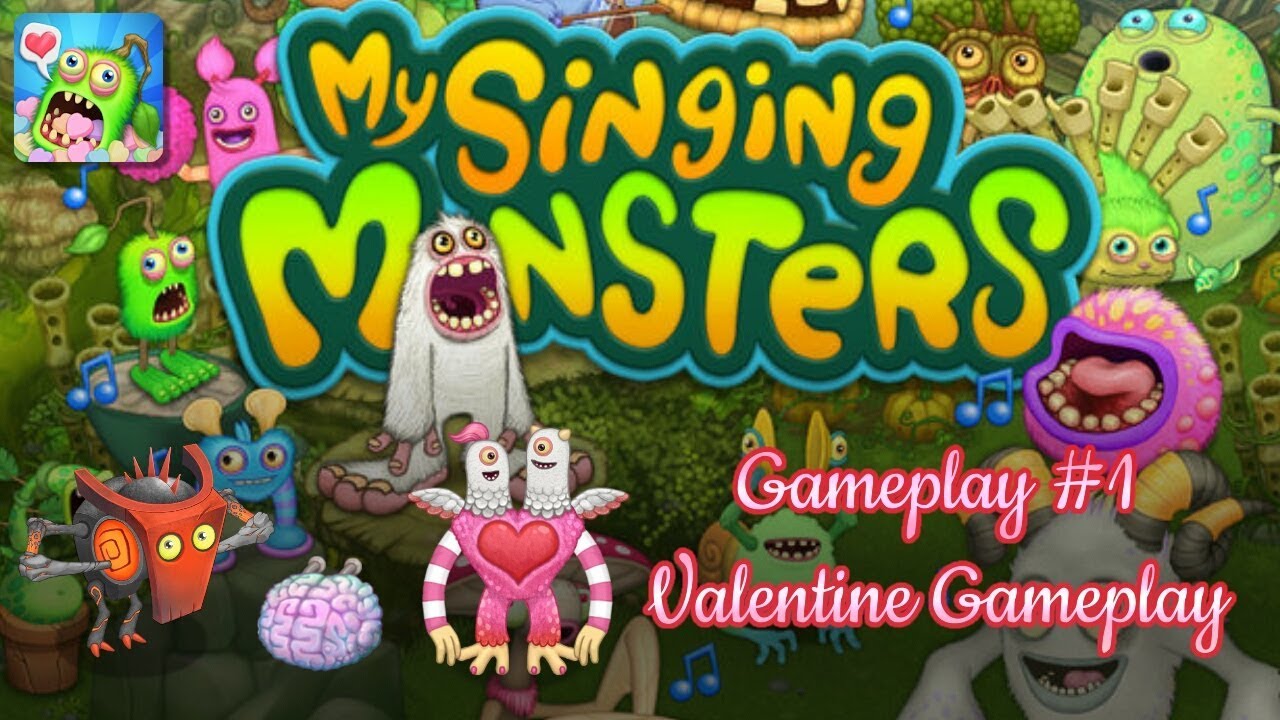 My Singing Monsters Gameplay Part 1 Valentine Gameplay YouTube