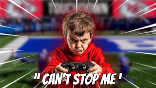 A 10 year old Madden Prodigy Challenged me *RAGE QUITS*
