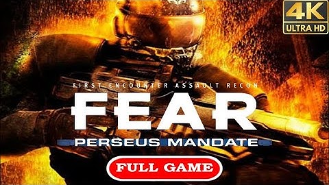 F.E.A.R. Perseus Mandate | Full Game | No Commentary | 4K Ultra HD 60FPS