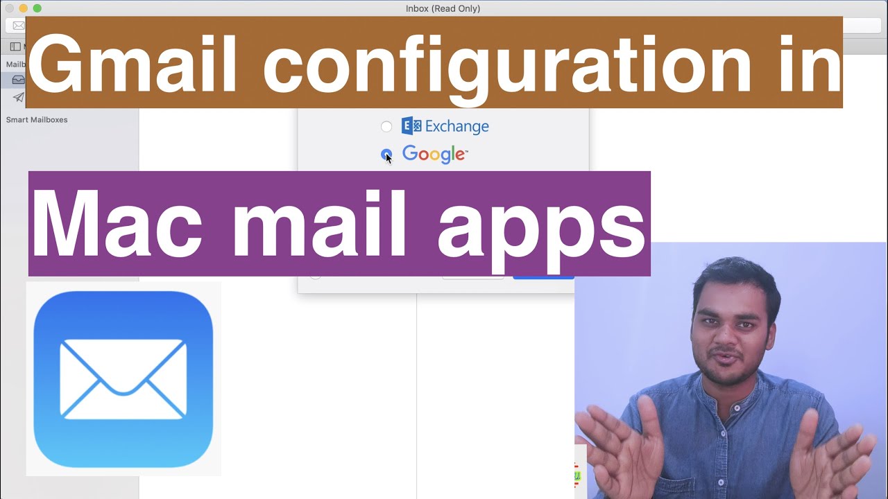 How to add gmail in mac mail for offline use